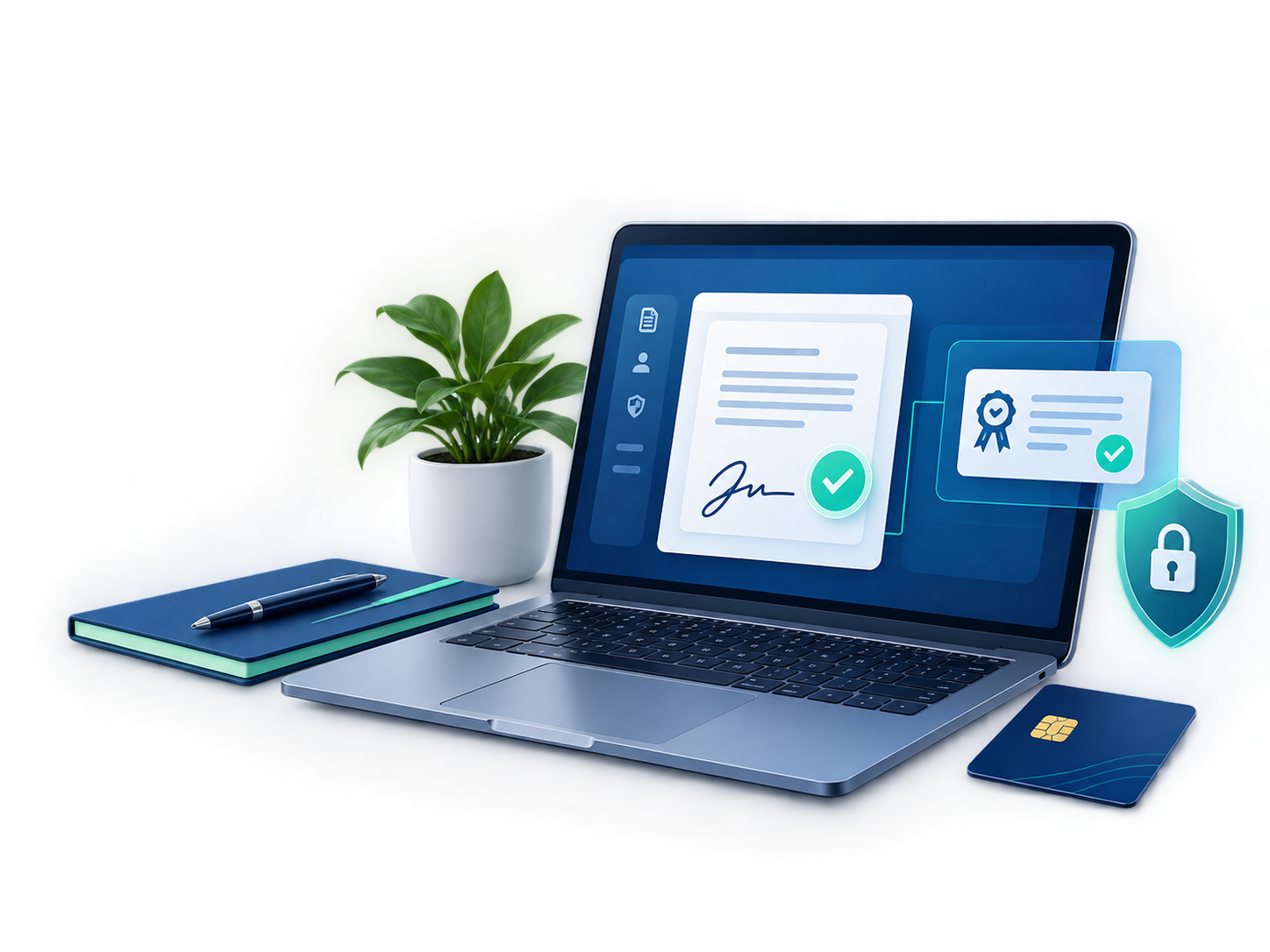 Interface do GoSigner para assinatura digital